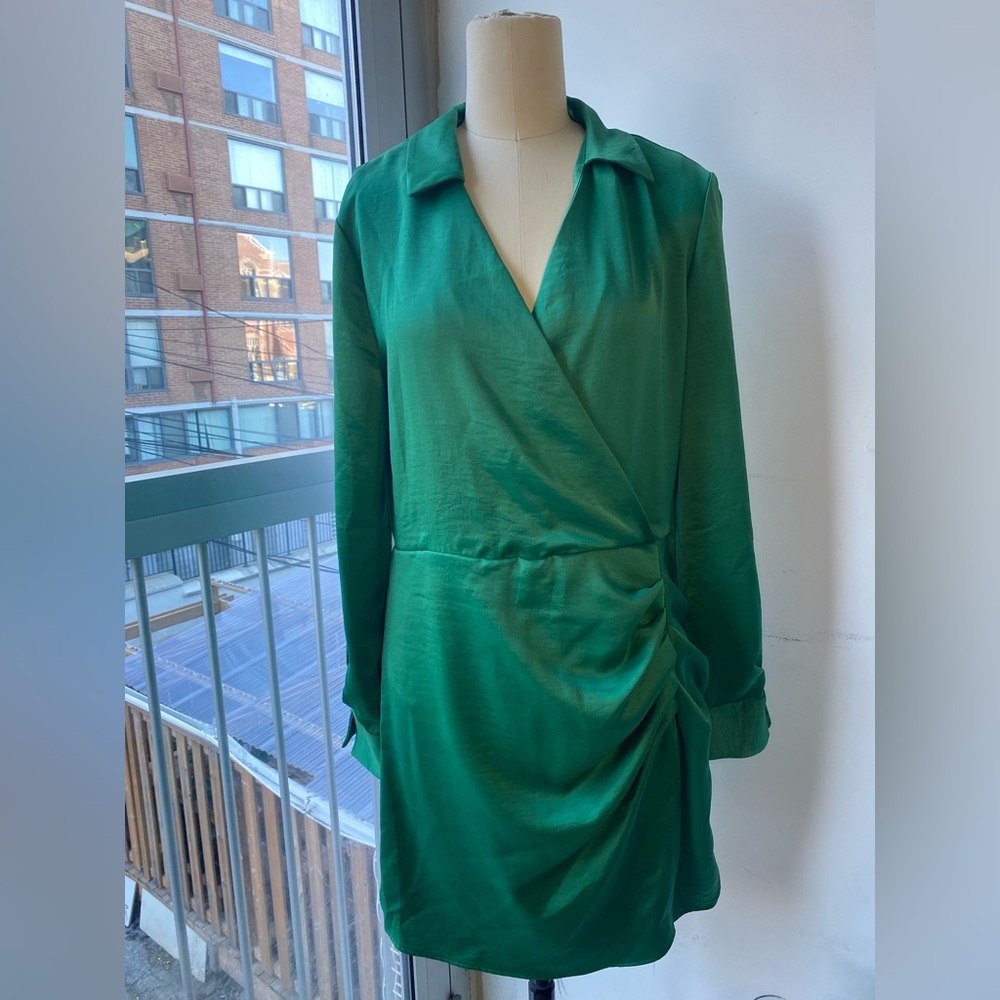 Emerald dress -